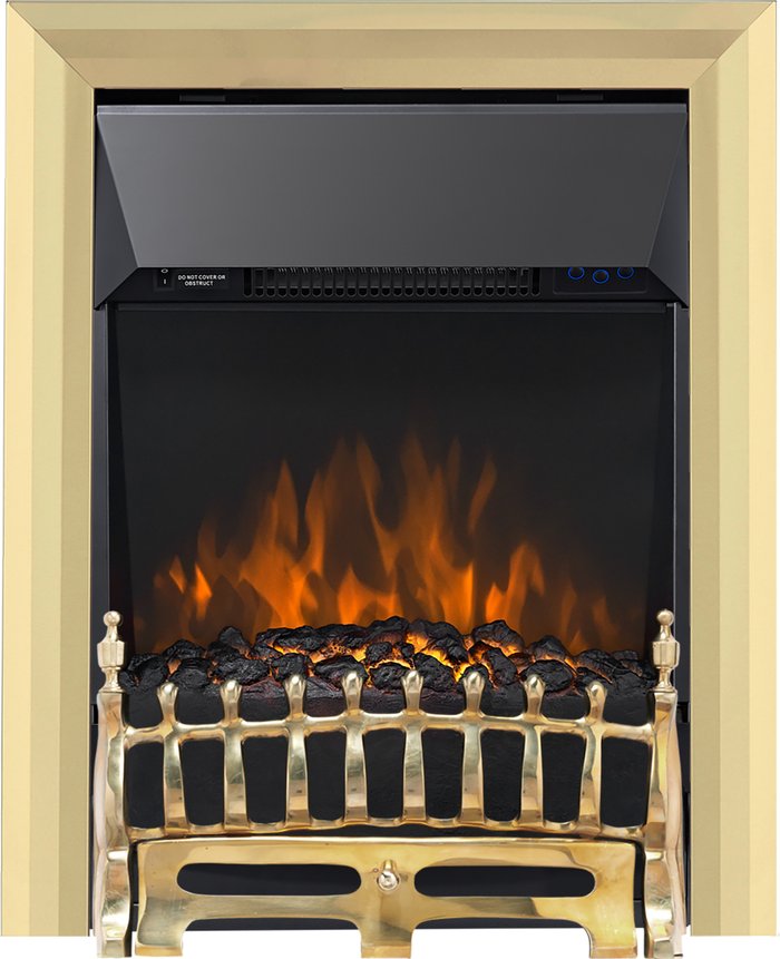 The Range | Focal Point Fires Focal Point Blenheim LED Inset Remote Fire - Brass Focal Point Fires Focal Point Blenheim LED Inset Remote Fire - Brass