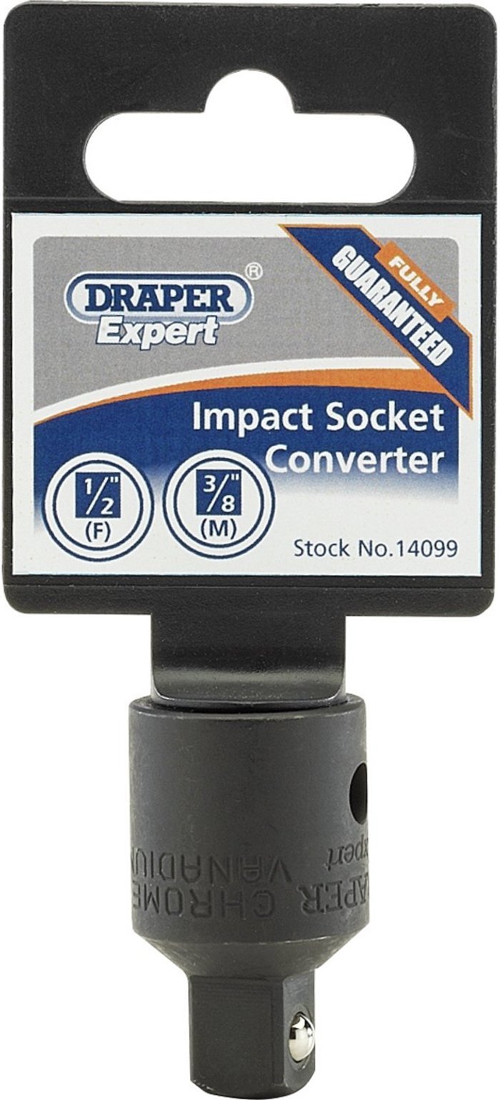 The Range | Draper Draper Expert Impact Socket Converter 1/2 Draper Draper Expert Impact Socket Converter 1/2
