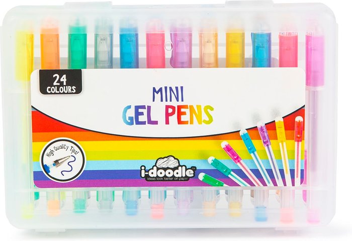 The Range | idoodle Essentials Pack of 24 Mini Gel Pens idoodle Essentials Pack of 24 Mini Gel Pens