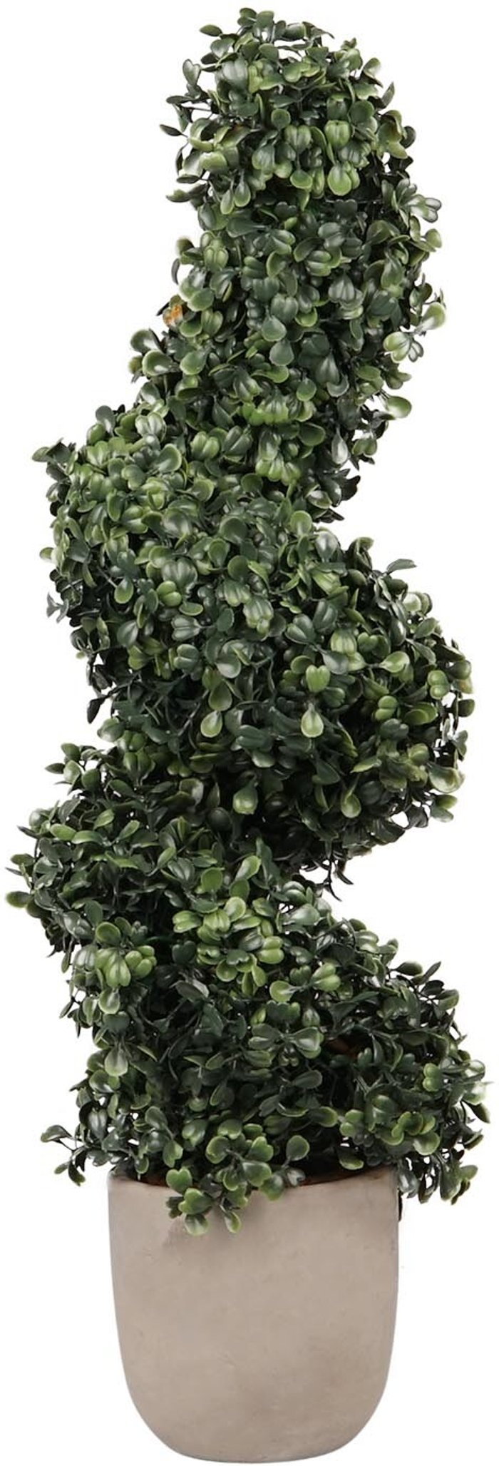 The Range | Faux Spiral Ivy in White Ceramic Pot Faux Spiral Ivy in White Ceramic Pot