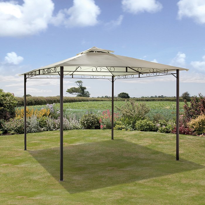 The Range | Suntime Suntime Malaga 3m Steel Gazebo Suntime Suntime Malaga 3m Steel Gazebo