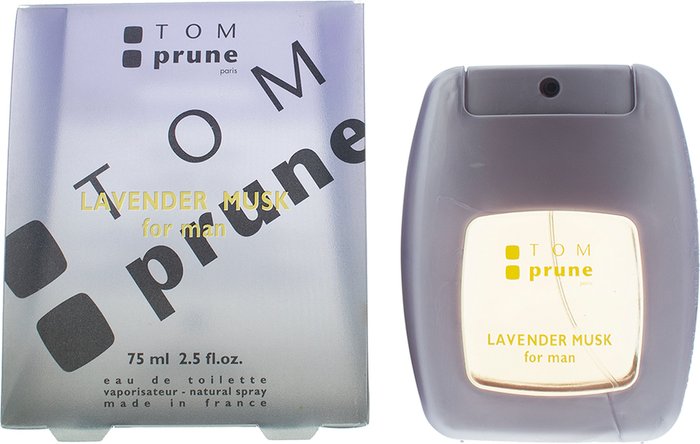 The Range | Tom Prune Tom Prune Lavender Musk For Man Eau de Toilette 75ml - Grey Tom Prune Tom Prune Lavender Musk For Man Eau de Toilette 75ml - Grey