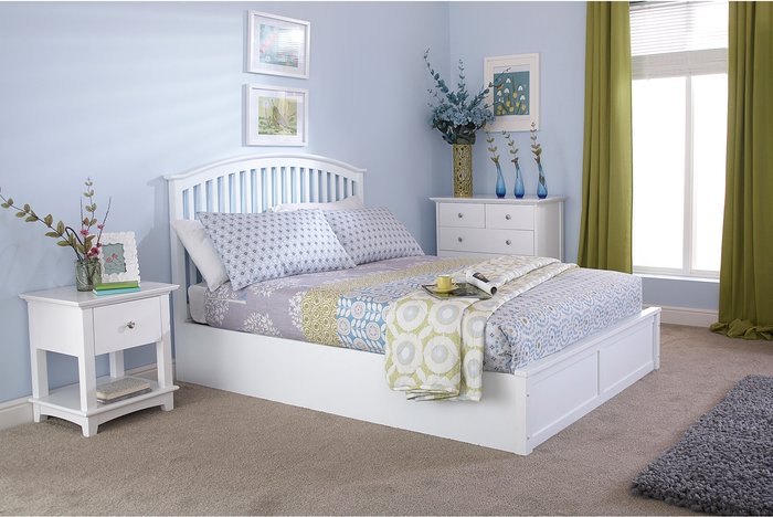 The Range | Dunelm Madrid White Ottoman Bed White Dunelm Madrid White Ottoman Bed White