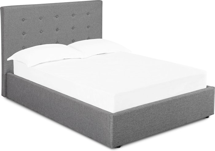 The Range | Lucy Lift Storage Bed Frame - Grey / Double Lucy Lift Storage Bed Frame - Grey / Double