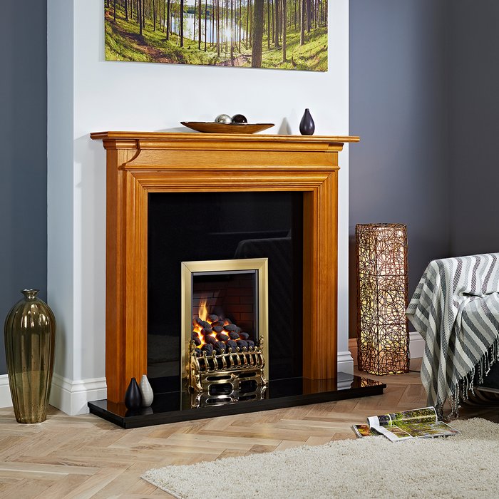 The Range | Focal Point Fires Focal Point Charlottesville Fire Surround - Oak Focal Point Fires Focal Point Charlottesville Fire Surround - Oak