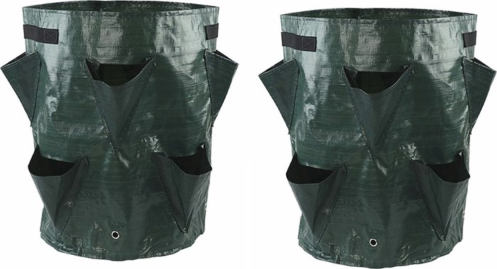The Range | Multi-Pocket Heavy Duty Plant Bag - Green / 2 / Large Multi-Pocket Heavy Duty Plant Bag - Green / 2 / Large