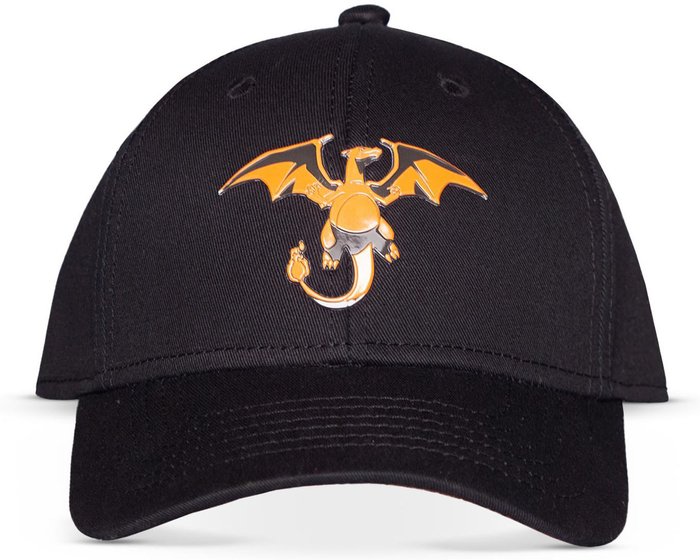 The Range | Pokemon POKEMON Charizard Adjustable Cap - Black Pokemon POKEMON Charizard Adjustable Cap - Black