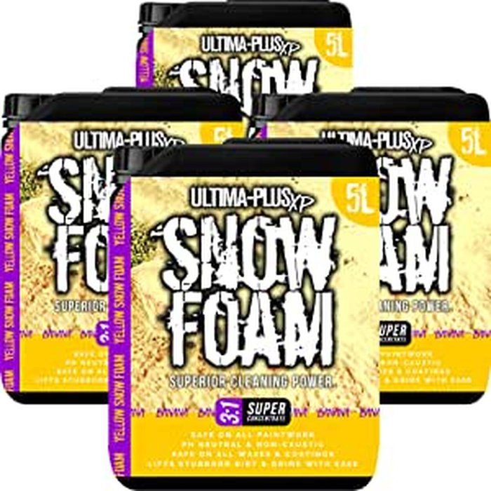 The Range | Ultima-Plus XP Banana Snow Foam Car Shampoo And Wash - Yellow / 20kg / 20l Ultima-Plus XP Banana Snow Foam Car Shampoo And Wash - Yellow / 20kg / 20l