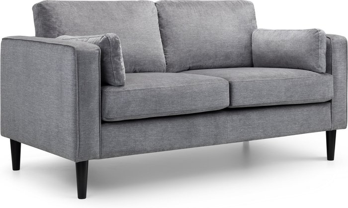 The Range | Julian Bowen Hayward 2 Seater Sofa - Grey Julian Bowen Hayward 2 Seater Sofa - Grey