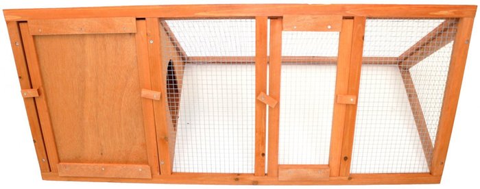 The Range | Oypla Oypla Wooden Outdoor Triangle Pet Hutch Run Cage Oypla Oypla Wooden Outdoor Triangle Pet Hutch Run Cage