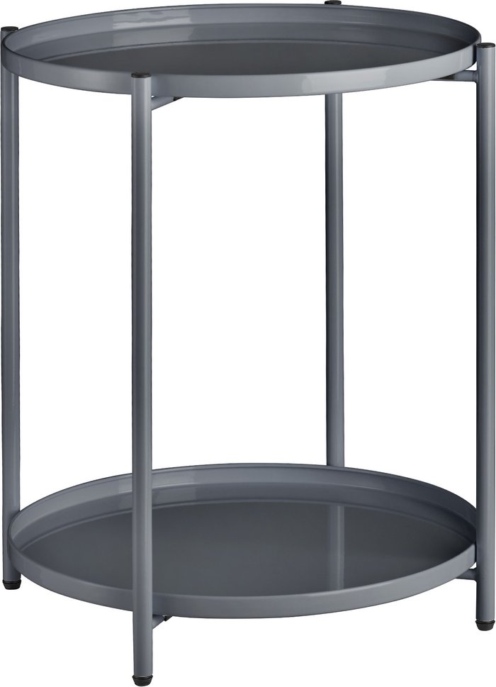 The Range | TECTAKE Bedside Table Oxford - Dark Grey TECTAKE Bedside Table Oxford - Dark Grey