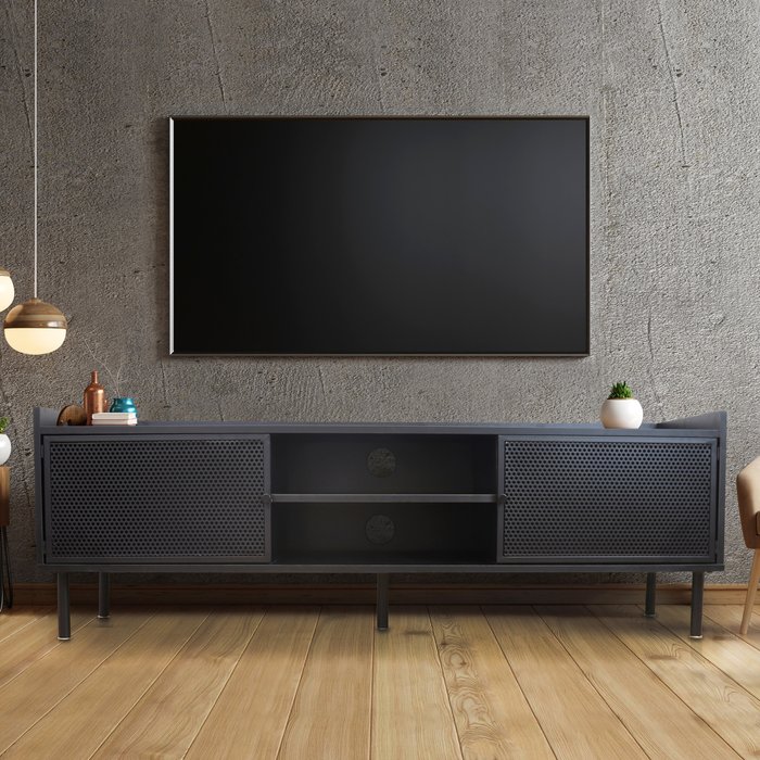 The Range | Lloyd Pascal Lloyd Pascal Tv Cabinet With Metal Doors Lloyd Pascal Lloyd Pascal Tv Cabinet With Metal Doors