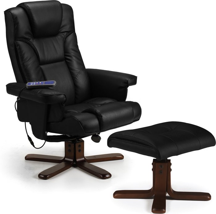 The Range | Julian Bowen Malmo Massage Chair - Black Julian Bowen Malmo Massage Chair - Black