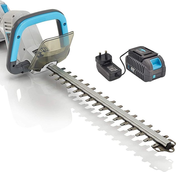 The Range | Swift Garden Swift 40V Cordless Hedge Trimmer with 450mm Blade - Blue Swift Garden Swift 40V Cordless Hedge Trimmer with 450mm Blade - Blue