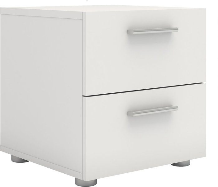 The Range | Furniture To Go Pepe 2-Drawer Bedside Table - White Furniture To Go Pepe 2-Drawer Bedside Table - White