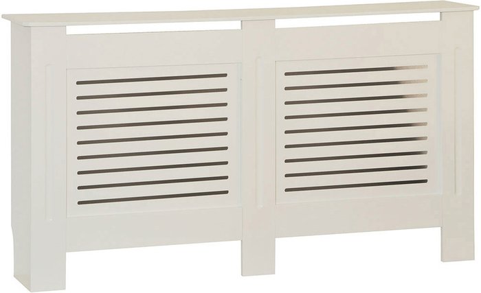 The Range | Milton Radiator Cover - White / 152cm / 30kg Milton Radiator Cover - White / 152cm / 30kg