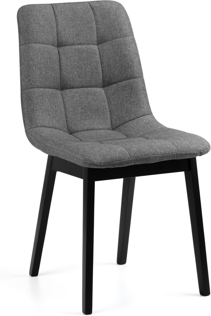 The Range | Julian Bowen Set of 4 Hayden Panelled Dining Chairs Grey Linen - Grey Julian Bowen Set of 4 Hayden Panelled Dining Chairs Grey Linen - Grey