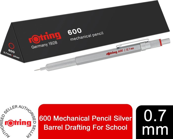 The Range | Rotring Rotring 600 - Drafting Pencil 0.7mm / Drafting Pencil 0.7mm Rotring Rotring 600 - Drafting Pencil 0.7mm / Drafting Pencil 0.7mm