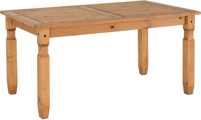 The Range | Seconique Corona 5' and 6' Dining Table - Brown / 152cm Seconique Corona 5' and 6' Dining Table - Brown / 152cm