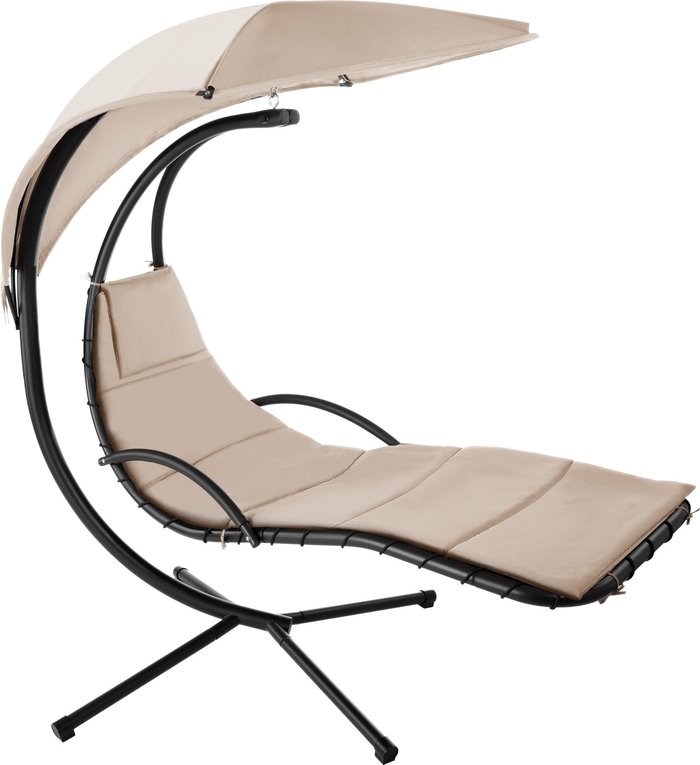 The Range | TECTAKE Tectake Maja Hanging Lounger Cream TECTAKE Tectake Maja Hanging Lounger Cream