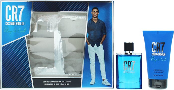 The Range | Cristiano Ronaldo Cristiano Ronaldo Play It Cool Eau De Toilette 50ml Gift Set - Blue Cristiano Ronaldo Cristiano Ronaldo Play It Cool Eau De Toilette 50ml Gift Set - Blue