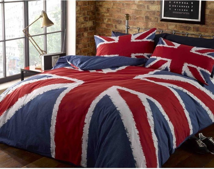 The Range | Rapport Rapport - Funky Union Jack Single Duver Covet Set Rapport Rapport - Funky Union Jack Single Duver Covet Set