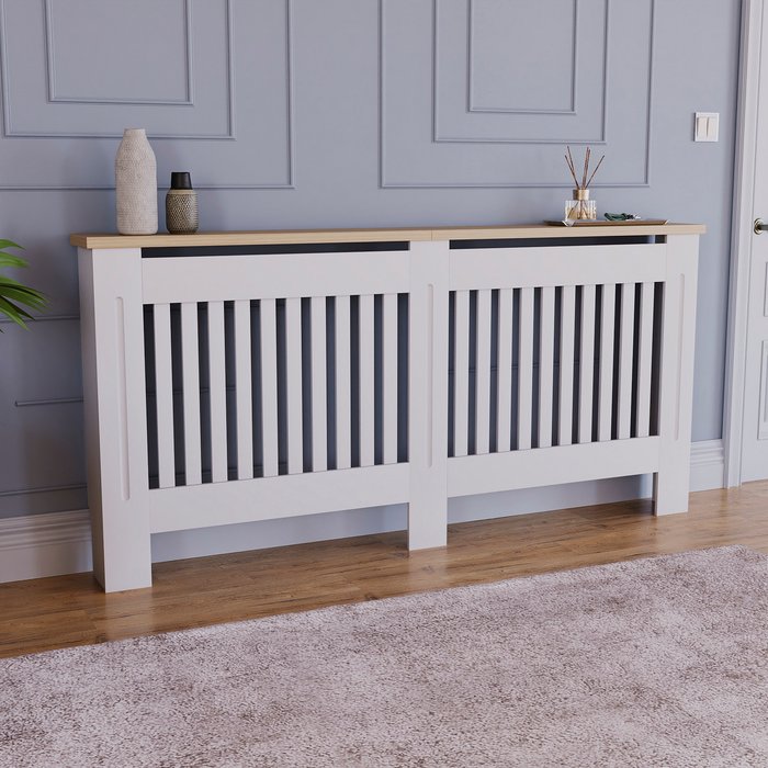 The Range | Arlington Radiator Cover - White / 30kg Arlington Radiator Cover - White / 30kg