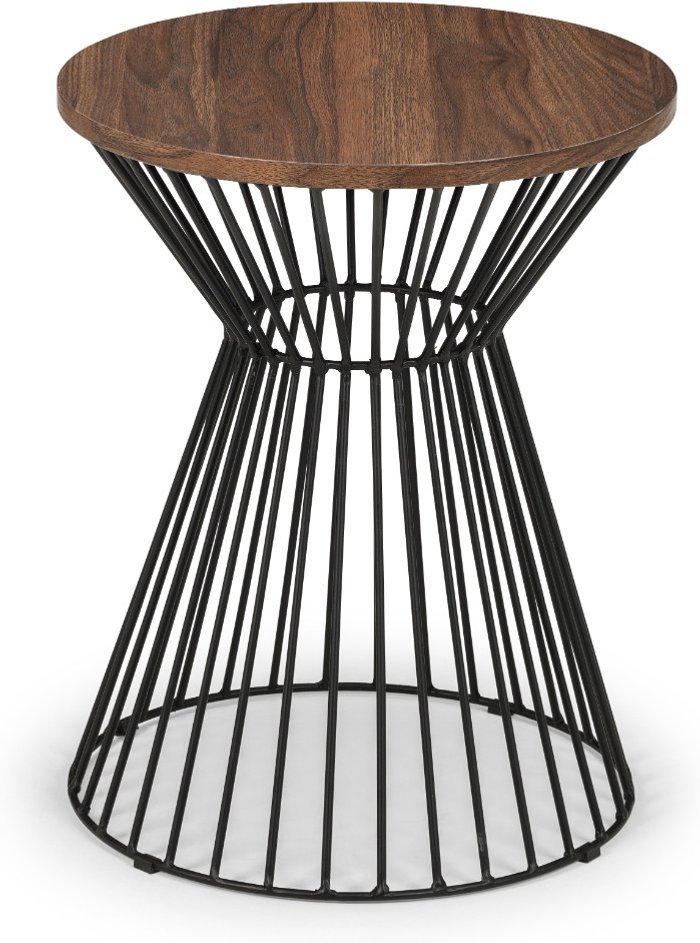 The Range | Dunelm Jersey Round Wire Lamp Table Brown Dunelm Jersey Round Wire Lamp Table Brown