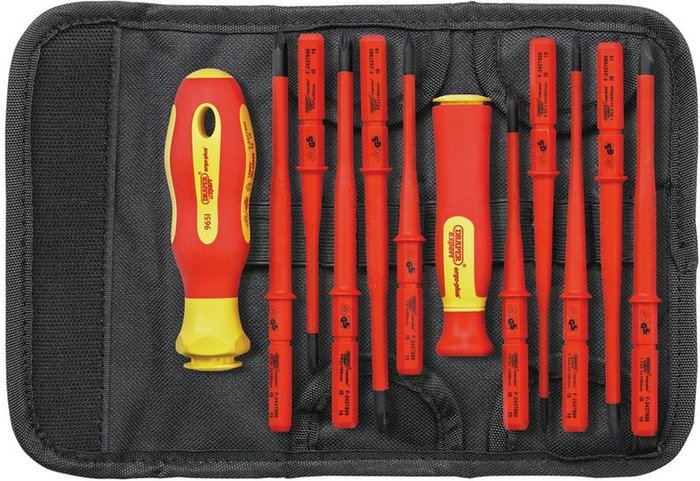 The Range | Draper Draper Ergo Plus VDE Insulated Screwdriver Set Draper Draper Ergo Plus VDE Insulated Screwdriver Set
