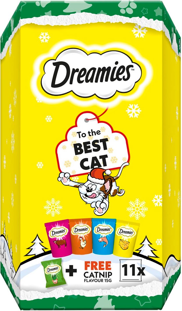 The Range | Dreamies Dreamies Christmas Gift Box for Cats Dreamies Dreamies Christmas Gift Box for Cats