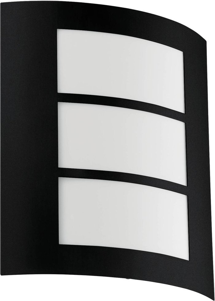 The Range | EGLO Eglo Black Zinc Plated Steel Wall Lamp - Outdoor EGLO Eglo Black Zinc Plated Steel Wall Lamp - Outdoor
