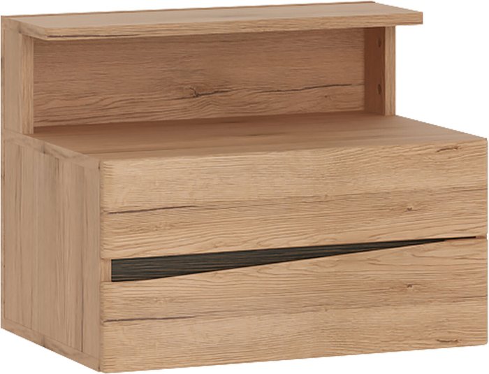 The Range | Furniture To Go Kensington 2-Drawer Wall-Mounted Bedside Cabinet Furniture To Go Kensington 2-Drawer Wall-Mounted Bedside Cabinet