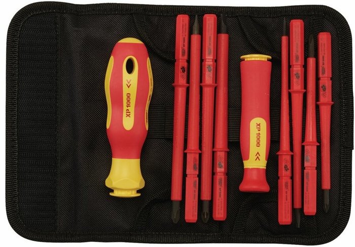 The Range | Draper Draper Expert 10 Piece VDE Insulated Screwdriver Set Draper Draper Expert 10 Piece VDE Insulated Screwdriver Set