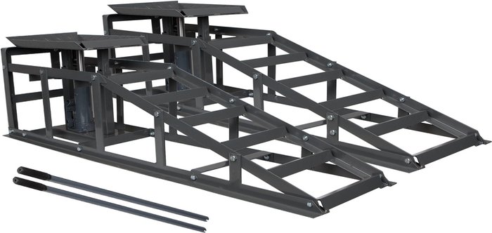 The Range | SwitZer Switzer Lift 2 Ton Hydraulic Vehicle Car Ramp - Grey SwitZer Switzer Lift 2 Ton Hydraulic Vehicle Car Ramp - Grey