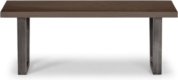 The Range | Julian Bowen Brooklyn Bench - Dark Oak / Dark Oak Julian Bowen Brooklyn Bench - Dark Oak / Dark Oak