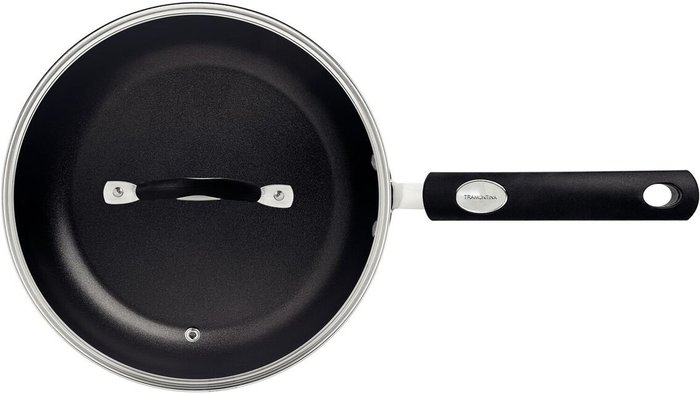 The Range | Tramontina Tramontina Non-stick Deep Frying Pan With Lid 24 Cm (2.7L) Tramontina Tramontina Non-stick Deep Frying Pan With Lid 24 Cm (2.7L)