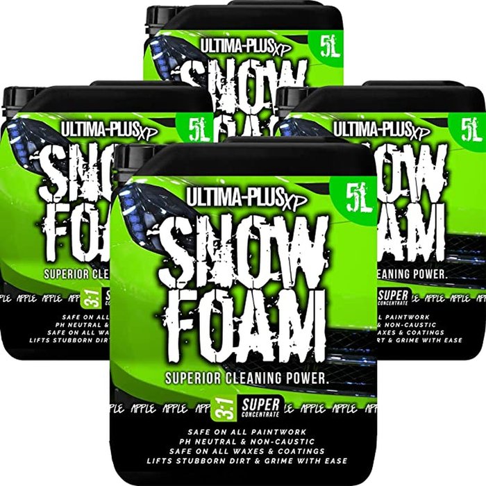 The Range | Ultima-Plus XP Apple Snow Foam Car Shampoo Wash And Wax - Green / 20kg / 20l Ultima-Plus XP Apple Snow Foam Car Shampoo Wash And Wax - Green / 20kg / 20l