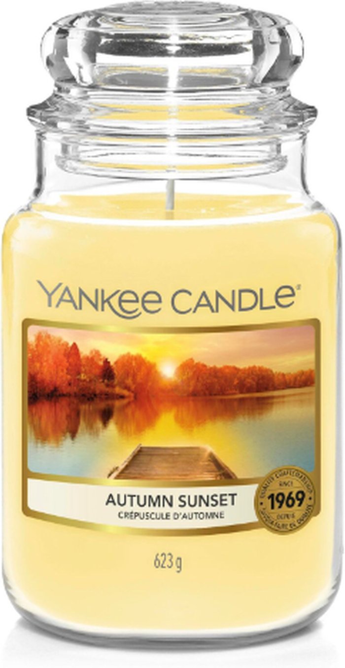 The Range | Yankee Candle Yankee Candle Original Jar Candles Large Autumn Sunset 623g Yankee Candle Yankee Candle Original Jar Candles Large Autumn Sunset 623g