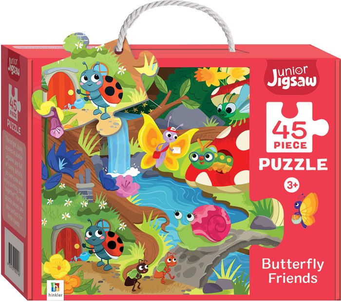 The Range | Hinkler 45-Piece Butterfly Friends Jigsaw Puzzle Hinkler 45-Piece Butterfly Friends Jigsaw Puzzle