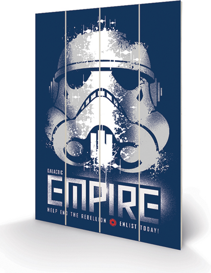 The Range | Star Wars Star Wars Rebels (Enlist) Wall Art - Blue Star Wars Star Wars Rebels (Enlist) Wall Art - Blue