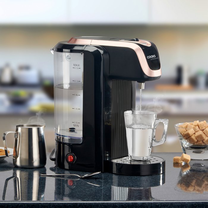 The Range | Cooks Professional Cooks Professional G4239 Hot Water Dispenser - Black & Rose Gold Cooks Professional Cooks Professional G4239 Hot Water Dispenser - Black & Rose Gold