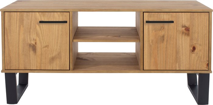 The Range | Core Products Ltd Texas 2 door flat screen TV unit - Antique wax pine Core Products Ltd Texas 2 door flat screen TV unit - Antique wax pine