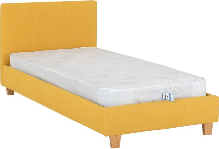 The Range | Seconique Prado 3' Bed - Mustard Seconique Prado 3' Bed - Mustard