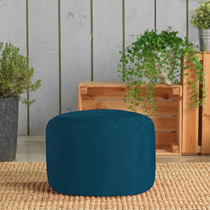 The Range | Bean Bag Bazaar Indoor and Outdoor Bean Bag Footstool - Green Bean Bag Bazaar Indoor and Outdoor Bean Bag Footstool - Green