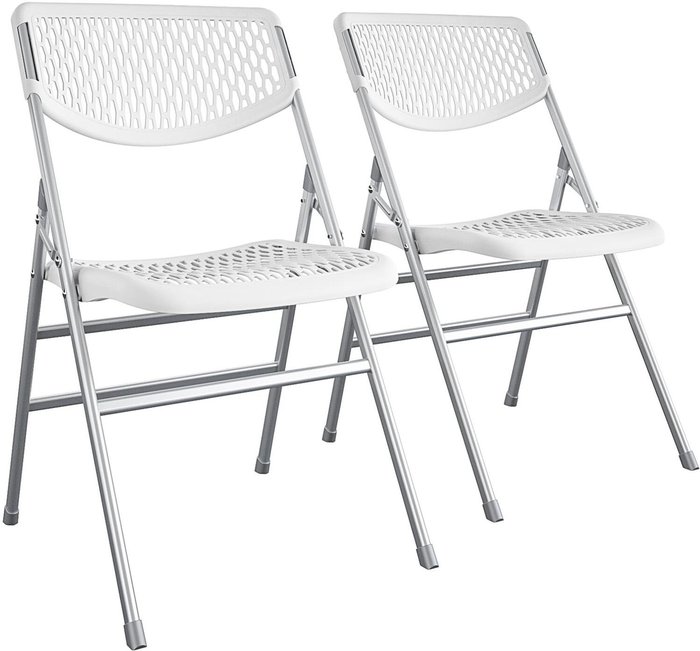 The Range | Cosco Cosco Commercial Xl Plastic Folding Chair - White Cosco Cosco Commercial Xl Plastic Folding Chair - White