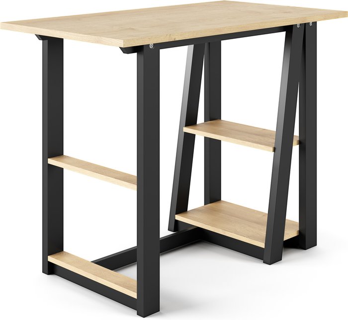 The Range | Alphason ALPHASON Penzance AW3140 Desk - Black & Oak Alphason ALPHASON Penzance AW3140 Desk - Black & Oak