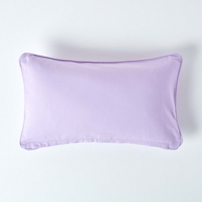 The Range | Homescapes Homescapes Cotton Plain Cushion Cover - Mauve Homescapes Homescapes Cotton Plain Cushion Cover - Mauve