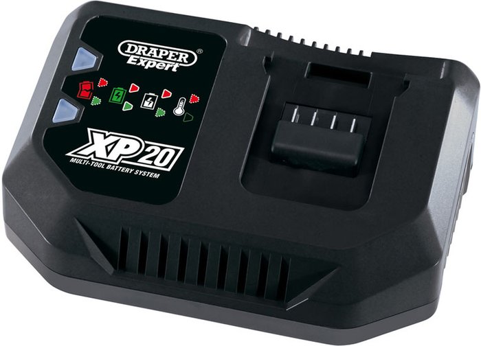 The Range | Draper Draper XP20 20V Fast Battery Charger Draper Draper XP20 20V Fast Battery Charger