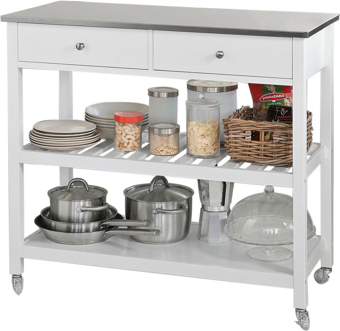 The Range | SoBuy SoBuy Kitchen Storage Serving Trolley Cart - White SoBuy SoBuy Kitchen Storage Serving Trolley Cart - White
