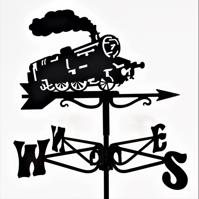 The Range | Espira Steam Engine Mini Weathervane - Black Espira Steam Engine Mini Weathervane - Black